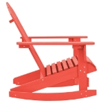 Sedia Giardino Adirondack in Legno Massello di Abete Rossa